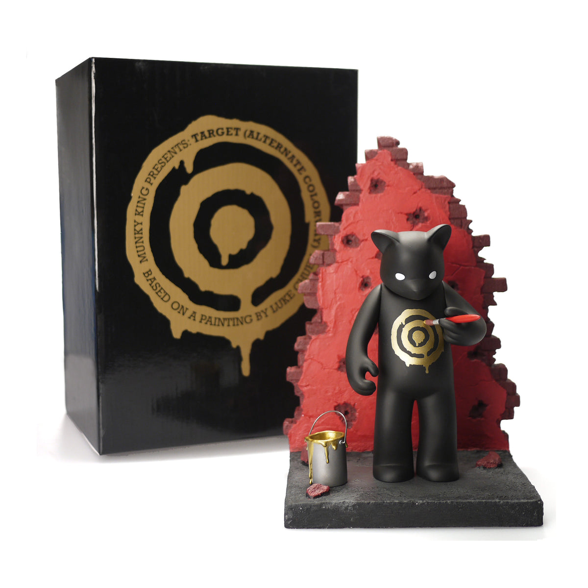 Target - Black & Gold-Luke Chueh-Munky King